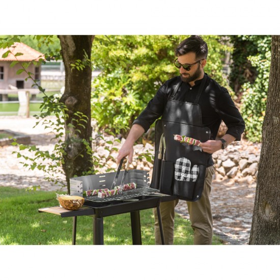 Kit Churrasco com Avental Personalizado