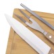 Kit churrasco com Garfo, Chaira e Faca Personalizado