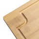 Kit churrasco com Garfo, Faca e Tábua de Bambu Personalizado