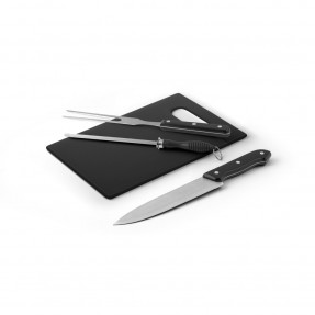 Kit Churrasco Personalizado com Estojo e Tábua