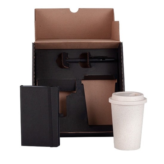 Kit Copo, Caneta e Caderneta Personalizados
