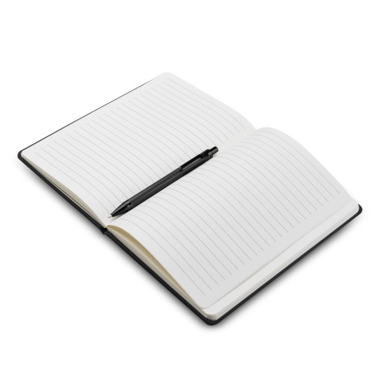 Kit Escritório A5 em PU e Caneta Metalica Personalizado