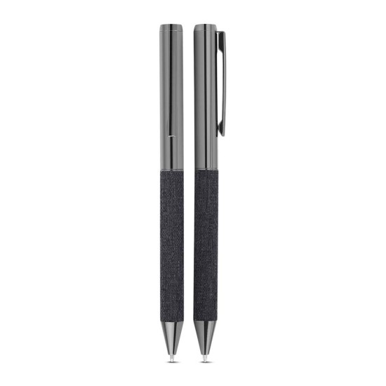 Kit escritório Caderno, Garrafa e Caneta Metalica Personalizado