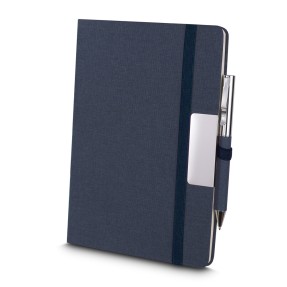 Kit Escritório Capa em RPET e Caneta Metalica Personalizado