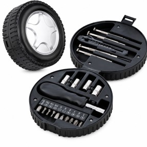 Kit Ferramenta Formato Pneu 20 Peças Personalizado