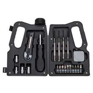 Kit Ferramentas 21 Peças Formato Garrafa de Óleo Personalizado