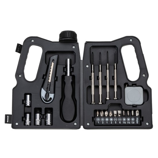 Kit Ferramentas 21 Peças Formato Garrafa de Óleo Personalizado