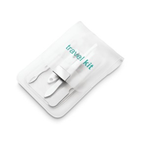 Kit Manicure 4 Peças Com Estojo Personalizado