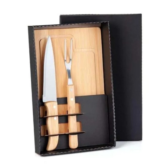 Kit Para Churrasco 3 Peças Personalizado