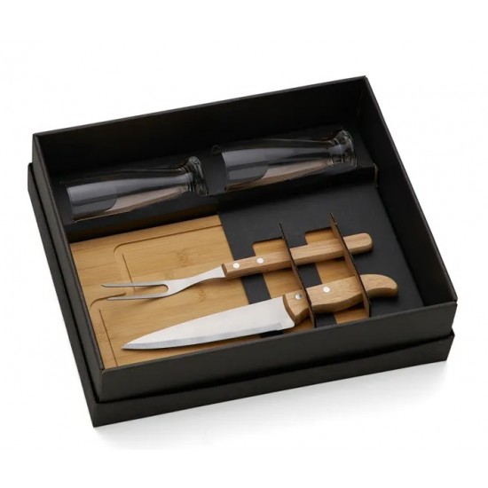 Kit Para Churrasco Com Copos Personalizados