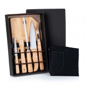 Kit Para Churrasco Personalizado Com Avental