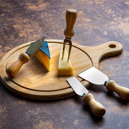 Kit Para Queijo 5 peças Personalizado