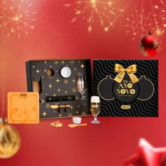 Kit para Queijo e Cerveja 7 Peças Personalizado