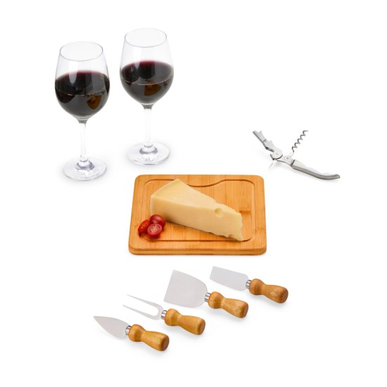 Kit para Queijo e Vinho 8 peças Personalizado
