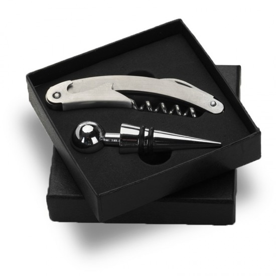 Kit para Vinho 2 peças Personalizado
