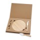 Kit Queijo 3 Peças com Estojo Personalizado