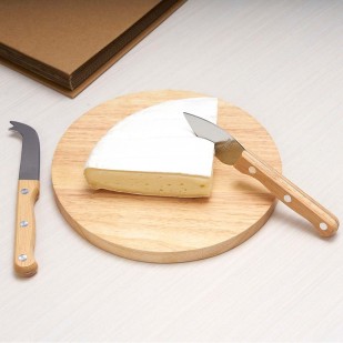 Kit Queijo 3 Peças com Estojo Personalizado