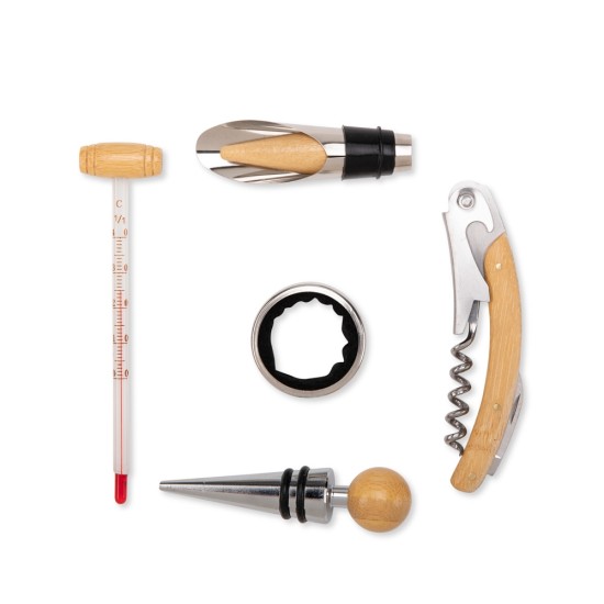 Kit Vinho 5 Peças Personalizado