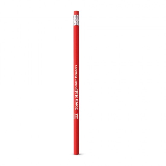 Lápis Personalizado com Borracha Colorida