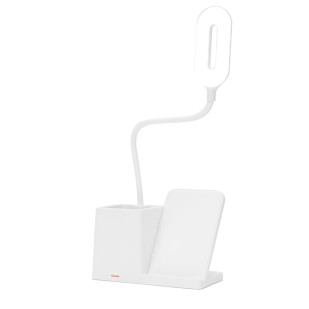 Luminária Led com Carregamento via Indução e Porta-caneta Personalizada