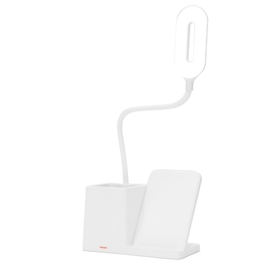 Luminária Led com Carregamento via Indução e Porta-caneta Personalizada