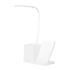 Luminária Led com Carregamento via Indução e Porta-caneta Personalizada