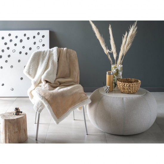 Manta em Sherpa com Cartão Personalizado