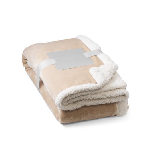 Manta em Sherpa com Cartão Personalizado