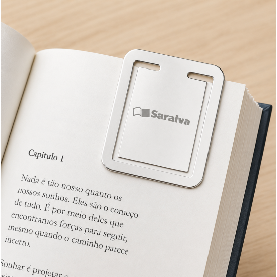 Marca Páginas Inox Personalizado