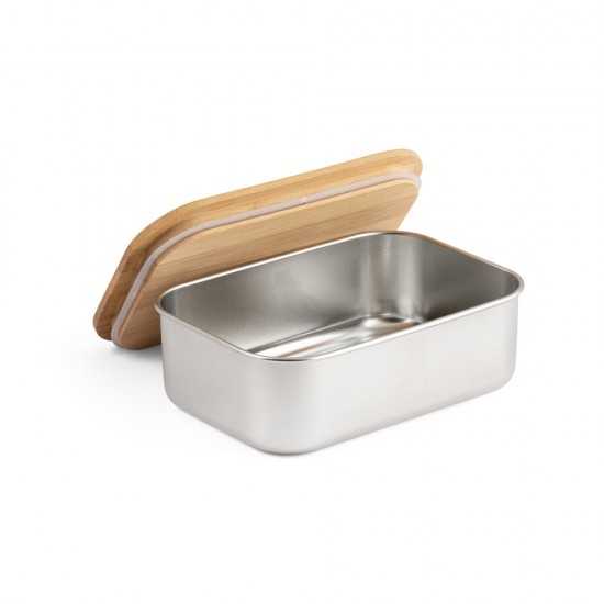 Marmita em Inox e Bambu Personalizada