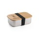 Marmita em Inox e Bambu Personalizada