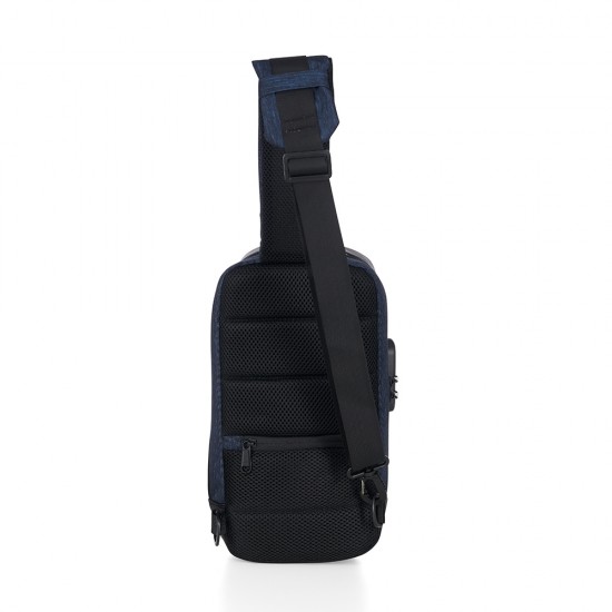 Mini Mochila Transversal Antifurto Personalizada