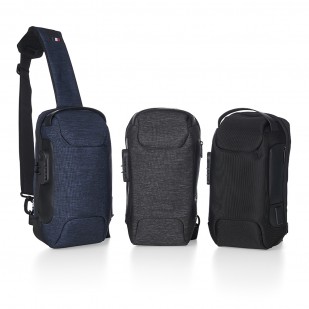 Mini Mochila Transversal Antifurto Personalizada