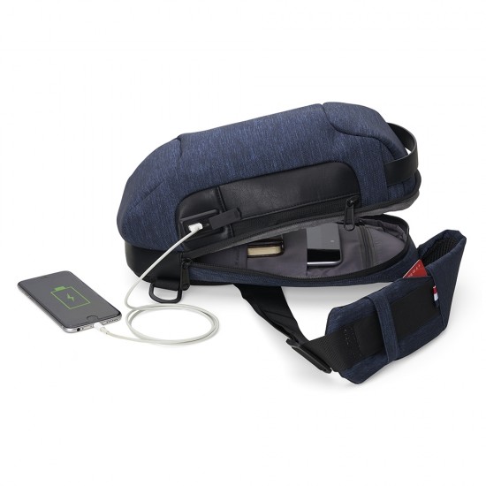 Mini Mochila Transversal Antifurto Personalizada