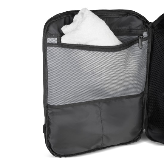 Mochila com Compartimento a Vácuo e Expansor Personalizada