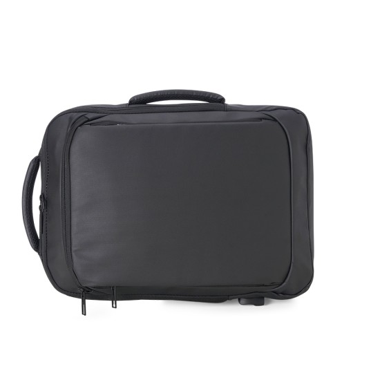 Mochila Couro Sintético USB 22L Personalizada