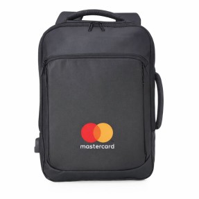 Mochila Couro Sintético USB 22L Personalizada