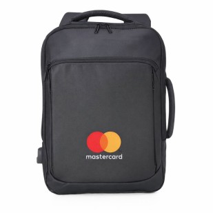 Mochila Couro Sintético USB 22L Personalizada