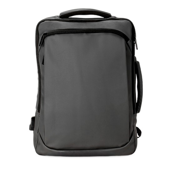 Mochila Couro Sintético USB 22L Personalizada