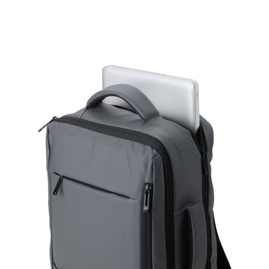 Mochila Couro Sintético USB 23 Litros Personalizada