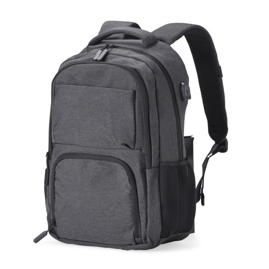 Mochila de Poliéster USB 30 Litros Personalizada
