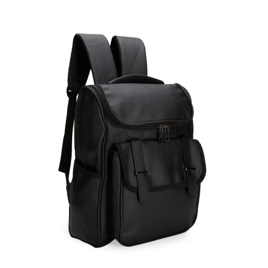 Mochila em Couro Sintético para Notebook 18 Litros Personalizada