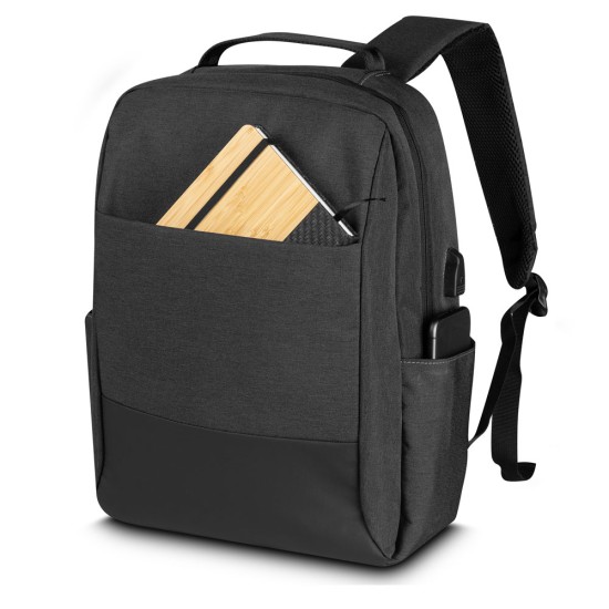 Mochila para notebook em Poliéster 600D e PU Personalizada