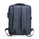 Mochila PU Impermeável Antifurto 22L Personalizada