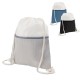 Mochila Saco em poliéster e veludo (41x34,4cm) Personalizada