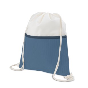 Mochila Saco em poliéster e veludo (41x34,4cm) Personalizada