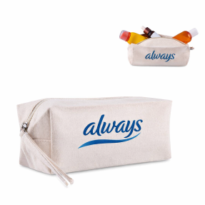 Nécessaire em algodão reciclado Personalizada