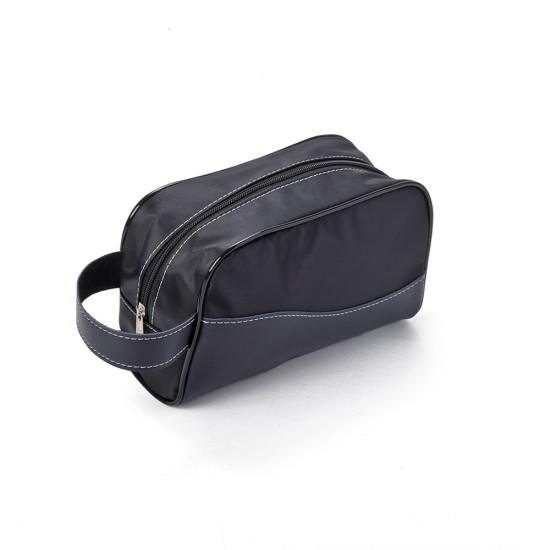 Necessaire em Couro Sintético e Nylon Personalizado