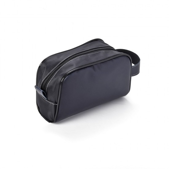 Necessaire em Couro Sintético e Nylon Personalizado