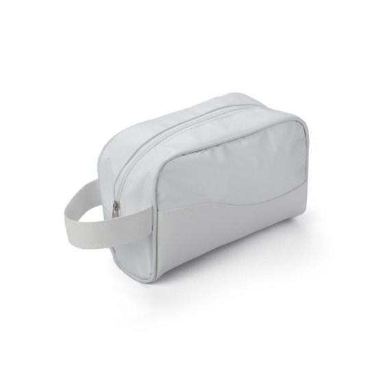 Necessaire em Couro Sintético e Nylon Personalizado